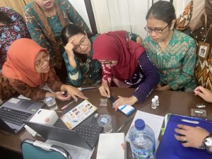 Potret peserta saat mengikuti kegiatan desimenasi teknologi sensor